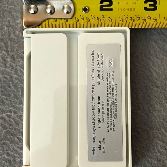 Clinique Colour Surge Eye Shadow Trio Beach Plum Duo, Pink Chocolate Quad NWOB - Picture 5 of 6